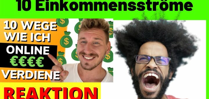 Online Geld verdienen - OHNE INVESTITIONEN! 💰 10 Einkommensströme im Internet [Michael Reagiertauf]