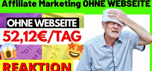 Affiliate Marketing für Anfänger OHNE WEBSEITE [FÜR ANFÄNGER] [Michael Reagiertauf]