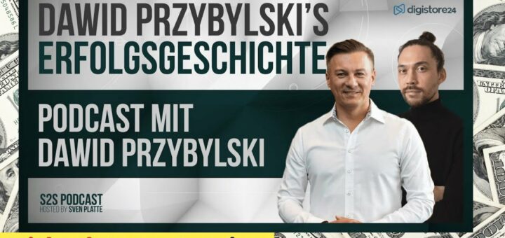 Online-Business: Dawid Przybylski’s Erfolgsgeschichte| Svencast mit Dawid Przybylski 1/3 [Reaction]