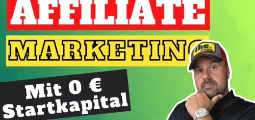 Mit 0 € Startkapital dein Affiliate Marketing Business starten!  🤩💸 (Anleitung)