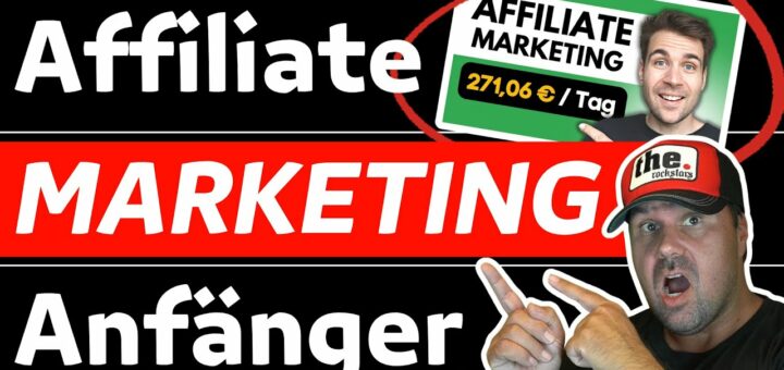 Affiliate Marketing für Anfänger (2024) Schritt-für-Schritt Anleitung für Anfänger!