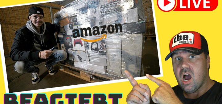 Ich habe eine AMAZON RETOUREN Palette gekauft... (UNBOXING) [Reaction]