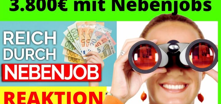 3.800 Euro im Monat: Die besten Nebenjobs, Minijob und Aushilfsjobs [Michael Reagiertauf]