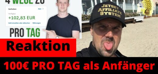 TOP 4 Wege zu 100€ PRO TAG als Anfänger 🚀 (Ohne Vorwissen/Startkapital) 😱 🤦‍♂️ Michael REAGIERT