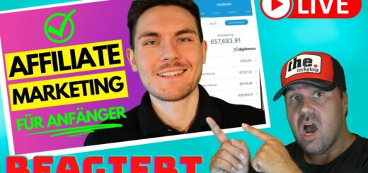 Affiliate Marketing für ANFÄNGER Strategie 2022! (Anleitung) 😍 [Reaction]