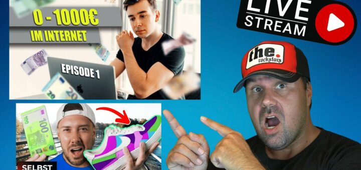 Live - 100€ am Tag verdienen durch Gehen mit diesem Sneaker? + Von 0 zu 1000€