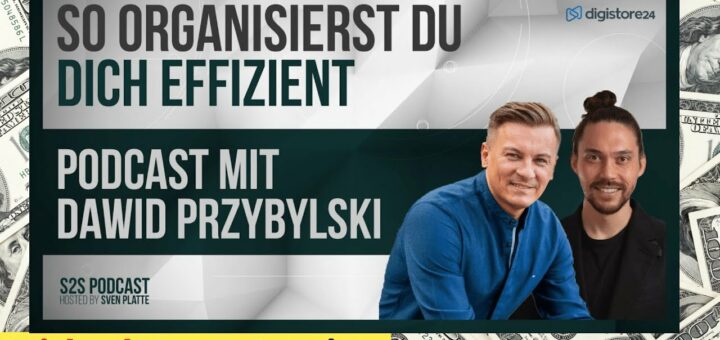 Online-Business starten: So organisierst du dich effizient | mit Dawid Przybylski 3/3 [Reaction]