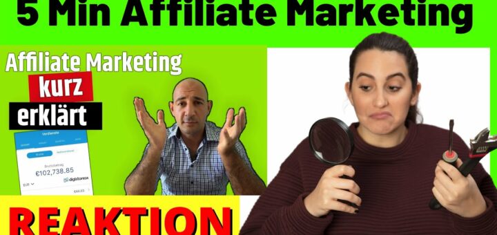 In 5 Minuten mehr über Affiliate Marketing verstehen, als 90% der Menschen! [Michael Reagiertauf]