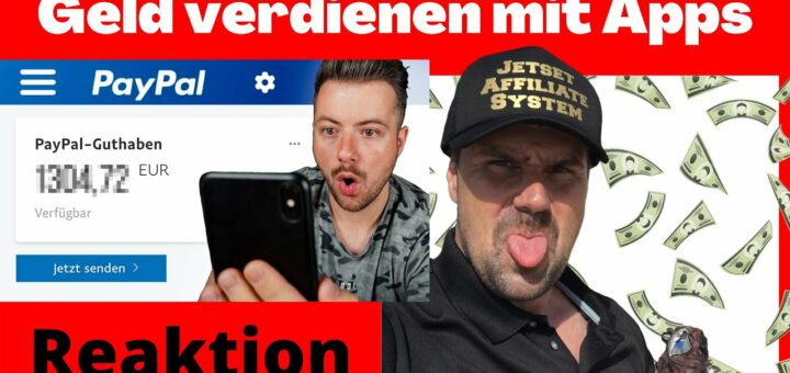 Geld verdienen mit Apps 2022  😍💰 Mit dem Handy / Smartphone Geld verdienen geht das? [Reagiertauf]