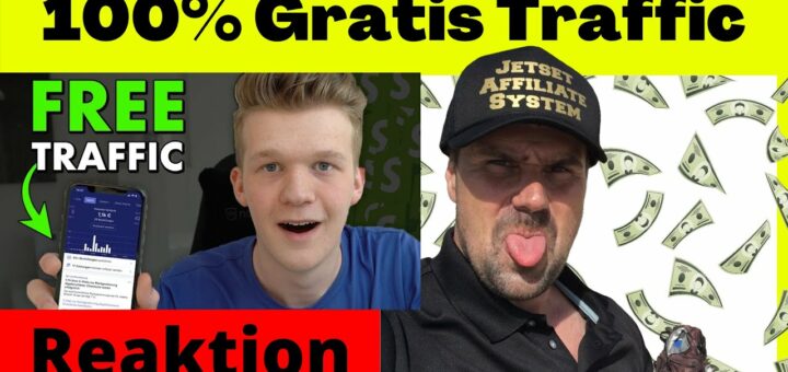 Gratis Traffic ✅ 1.310,94€/Tag mit FREE Traffic [Michael Reagiertauf] Sofort Kostenlose Besucher