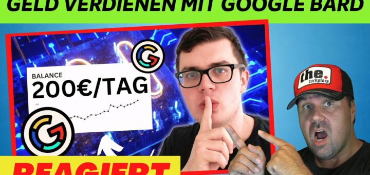 200€/TAG mit GOOGLE BARD: Geld verdienen mit NEUER KI (Einmalige Chance 2024)  | Michael reagiert