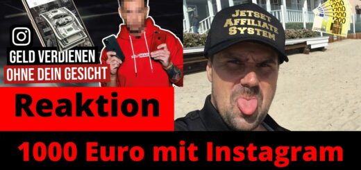 1000 Euro mit Instagram 2022 verdienen  [Michael Reagiert auf] Torben Platzer