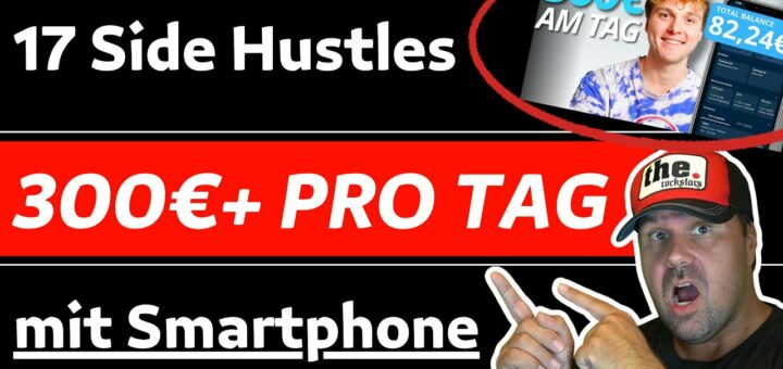 17 Side Hustles Mit Deinem Smartphone (300€+ Pro Tag) | Michael reagiert Marius Worch