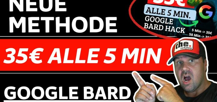 NEUE METHODE: 35€ ALLE 5 MINUTEN mit GOOGLE BARD 💰 Geld verdienen für Anfänger | Michael reagiert