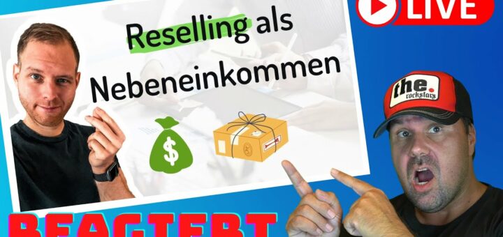 Wie Du nebenbei Geld verdienen kannst als Reseller [Reaction]