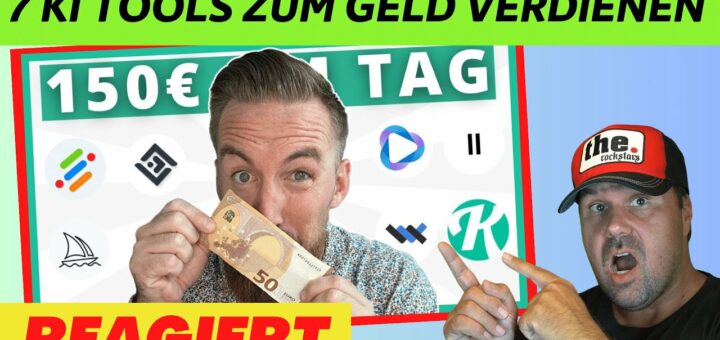 7 KI TOOLS, mit denen du WIRKLICH Geld verdienen kannst! | Michael reagiert