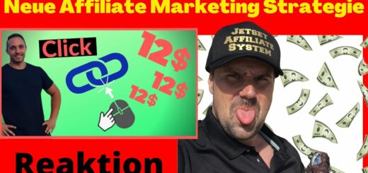 Schnell online Geld verdienen durch Link Klicks | Neue Affiliate Marketing Strategie [Reagiertauf]