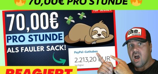 70,00€ PRO STUNDE💰🤑💸Als FAULER SACK online Geld verdienen 2024 ohne Startkapital | Michael reagiert