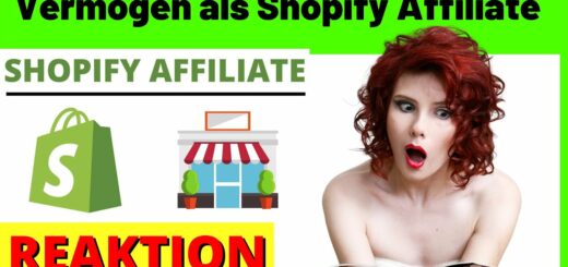 Geld verdienen als Shopify Affiliate ✅ Shopify Partnerprogramm  [Michael Reagiertauf]