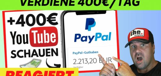 Verdiene 400€/TAG durch Youtube Videos anschauen! (Geld verdienen 2024) | Michael reagiert