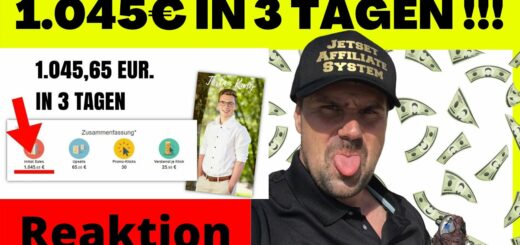 1.045€ IN 3 TAGEN MIT DIGISTORE24 ✅ AFFILIATE MARKETING FÜR ANFÄNGER [Michael Reagiertauf]