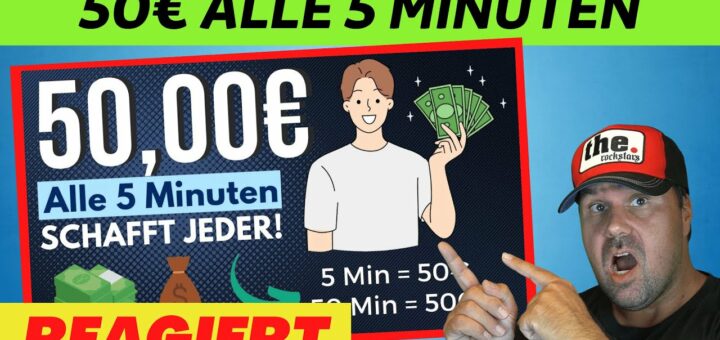 50€ ALLE 5 Minuten🤯🚀💸 Online Geld verdienen 2024 OHNE Risiko | Michael reagiert