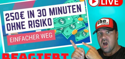 OHNE Risiko 250€ in 30 MINUTEN verdienen 💰🔥 (NEUE METHODE) Geld im internet verdienen 2022 Reaction