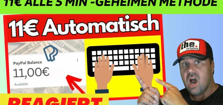 11€ ALLE 5 MINUTEN mit dieser geheimen Methode! Geld verdienen für Anfänger  | Michael reagiert