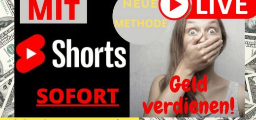 Live - Mit YouTube Shorts SOFORT Geld verdienen ! - NEUE METHODE