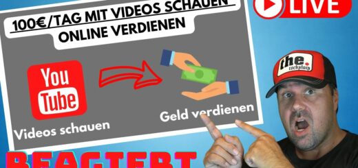 100€/TAG MIT VIDEOS SCHAUEN ONLINE GELD VERDIENEN 💻🤑 [Reaction]