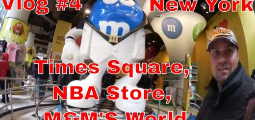 Vlog #4 New York Times Square, NBA Store, M&M'S World usw - Michael Kotzur in New York ✅
