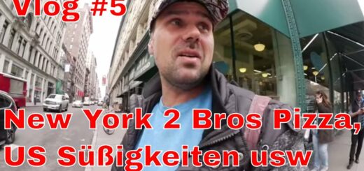 Vlog #5 New York 2 Bros Pizza, US Süßigkeiten usw - Michael Kotzur in New York ✅