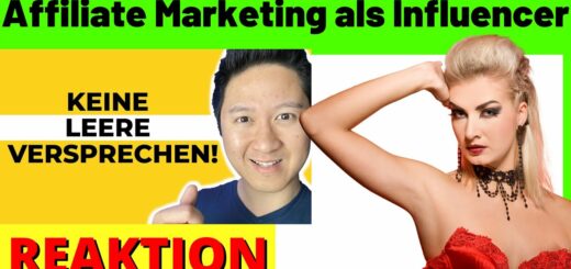 Wie starte ich mit Affiliate Marketing als Influencer? (Verdiene Geld als Youtuber)[Reagiertauf]