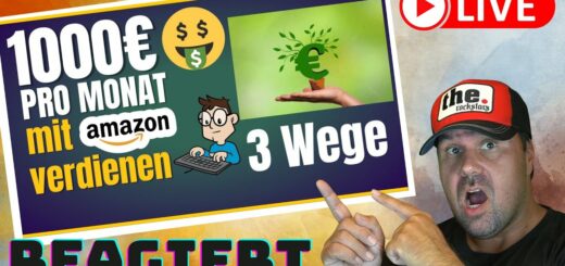 1000€ PRO MONAT mit Amazon verdienen (3 Wege)💰 Online Geld verdienen als Anfänger [Reaction]