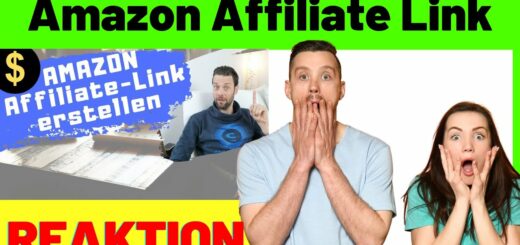 Amazon Affiliate Link erstellen - Affiliate Marketing Tutorial [DEUTSCH] [Reaction]