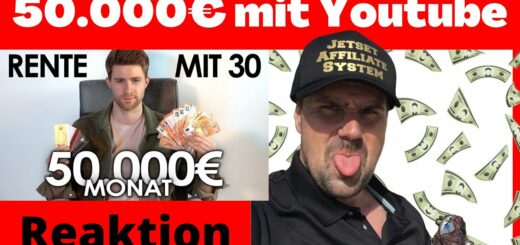 50.000€ im Monat mit Youtube | Rente mit 30? [Michael Reagiertauf] Ist das Frugalismus?