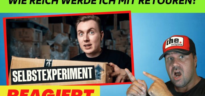 Wie reich werde ich mit Retouren? - Selbstexperiment | Michael reagiert