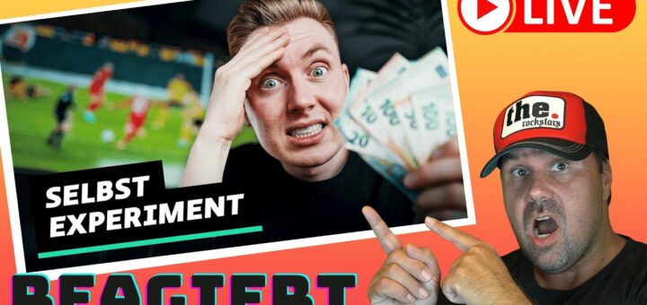 Wie reich wird tomatolix mit Sportwetten? - Selbstexperiment [Reaction]