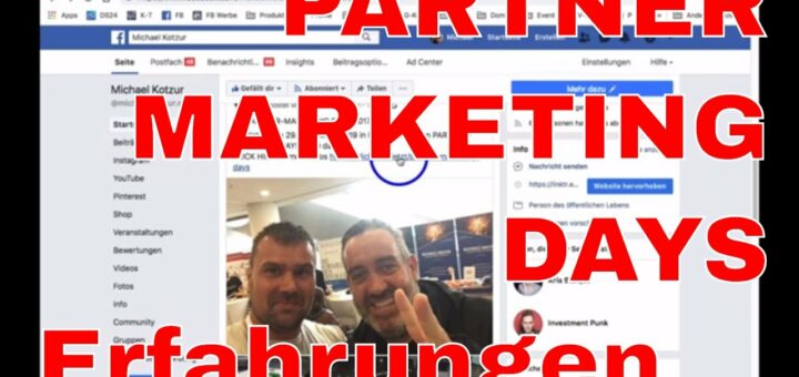 PARTNER MARKETING DAYS  Erfahrungen ✅  Ich war auf den PARTNER MARKETING DAYS